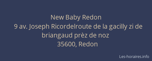 New Baby Redon