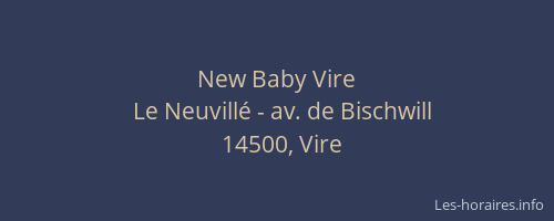 New Baby Vire