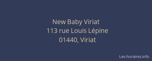 New Baby Viriat
