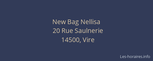 New Bag Nellisa