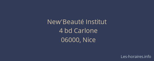 New'Beauté Institut