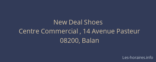 New Deal Shoes