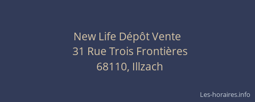New Life Dépôt Vente
