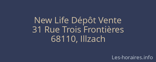 New Life Dépôt Vente