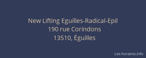 New Lifting Eguilles-Radical-Epil