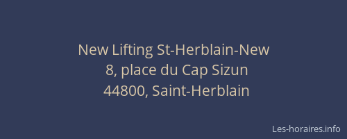 New Lifting St-Herblain-New
