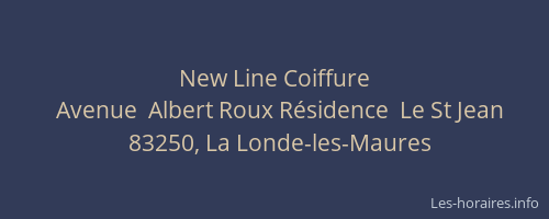 New Line Coiffure