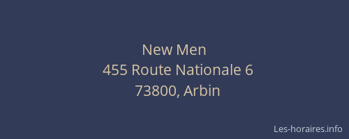 New Men