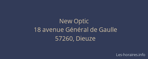 New Optic
