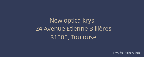 New optica krys