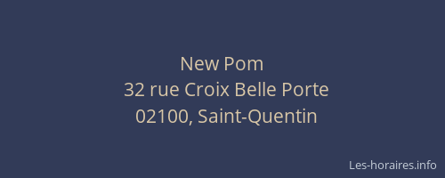 New Pom