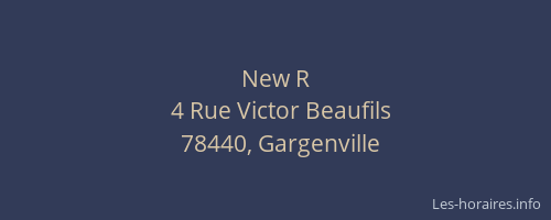 New R