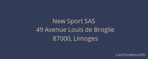 New Sport SAS