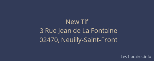 New Tif