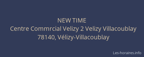 NEW TIME