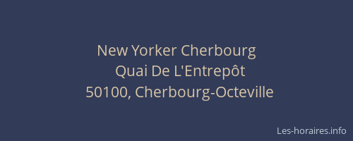 New Yorker Cherbourg