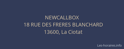 NEWCALLBOX