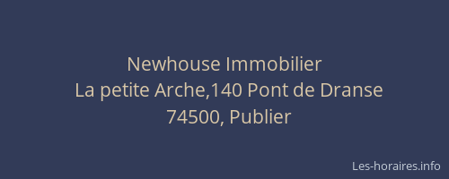 Newhouse Immobilier