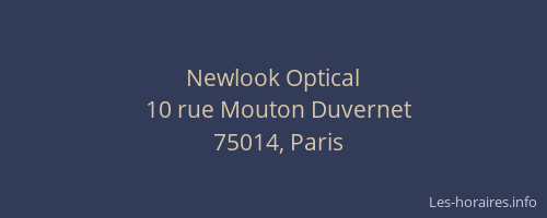 Newlook Optical