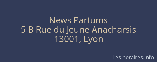 News Parfums