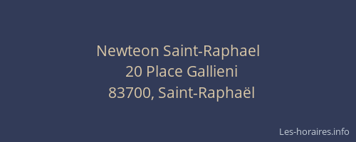 Newteon Saint-Raphael