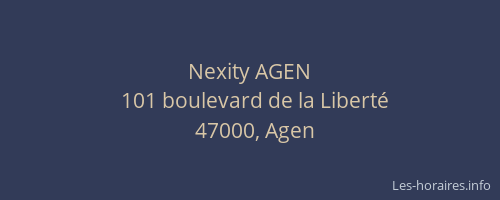 Nexity AGEN