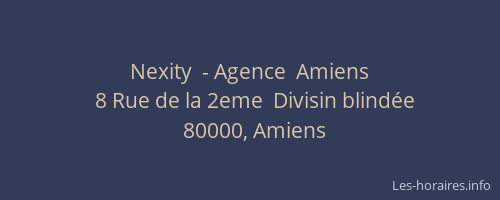 Nexity  - Agence  Amiens