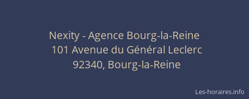 Nexity - Agence Bourg-la-Reine
