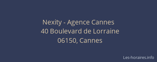 Nexity - Agence Cannes