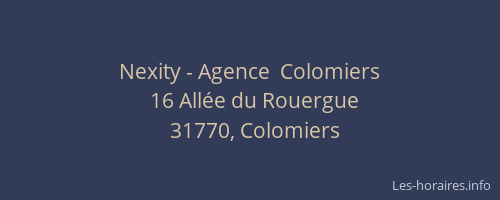Nexity - Agence  Colomiers