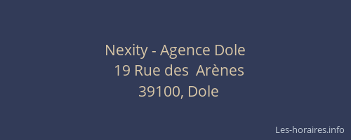 Nexity - Agence Dole