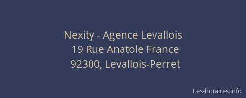 Nexity - Agence Levallois