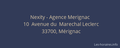 Nexity - Agence Merignac