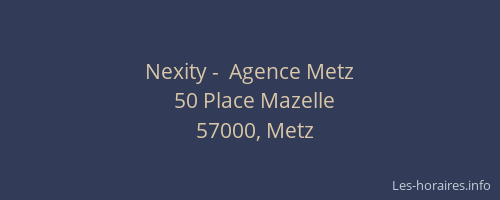 Nexity -  Agence Metz