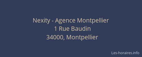Nexity - Agence Montpellier