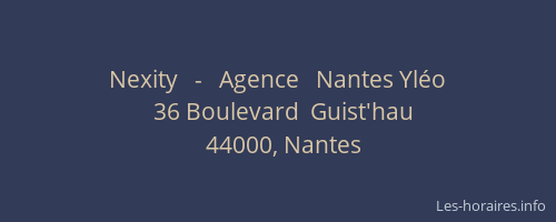 Nexity   -   Agence   Nantes Yléo