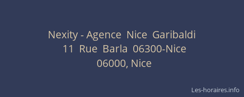 Nexity - Agence  Nice  Garibaldi