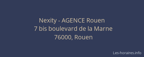 Nexity - AGENCE Rouen