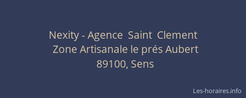 Nexity - Agence  Saint  Clement