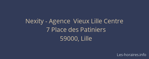 Nexity - Agence  Vieux Lille Centre