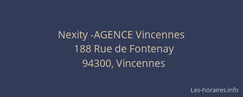 Nexity -AGENCE Vincennes