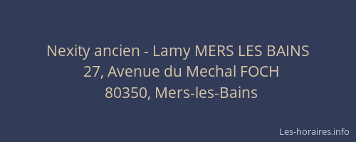 Nexity ancien - Lamy MERS LES BAINS