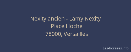 Nexity ancien - Lamy Nexity