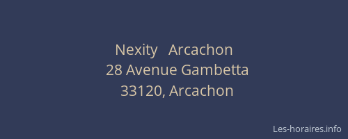 Nexity   Arcachon