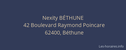 Nexity BÉTHUNE