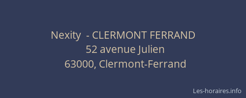 Nexity  - CLERMONT FERRAND