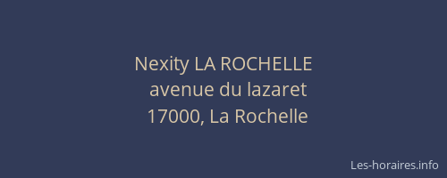 Nexity LA ROCHELLE