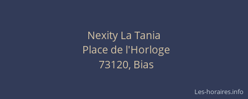 Nexity La Tania