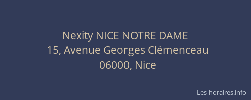 Nexity NICE NOTRE DAME