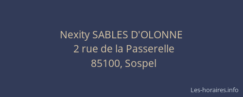 Nexity SABLES D'OLONNE